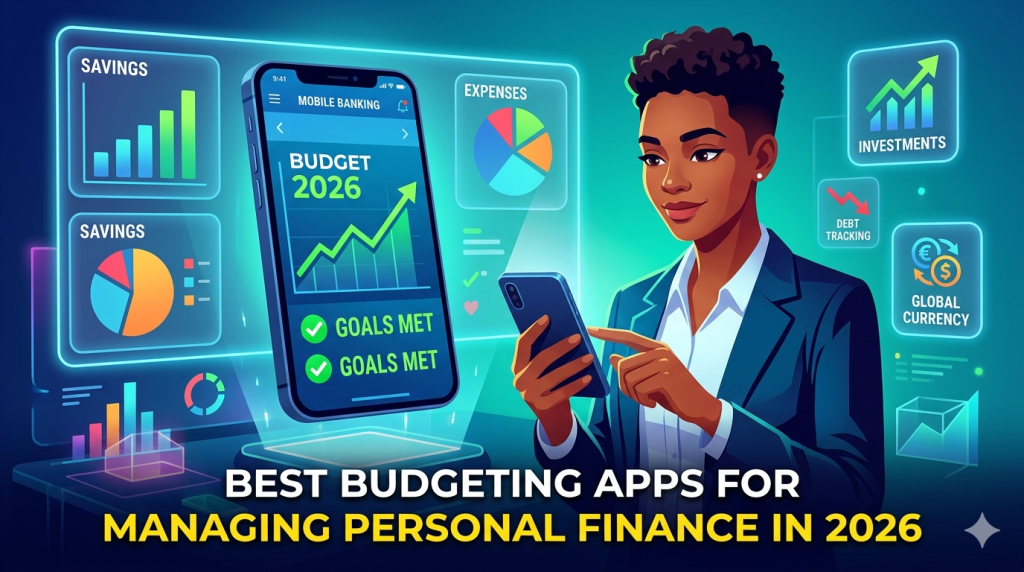 budgeting apps, personal finance, money management, best budgeting apps 2026, YNAB, Monarch Money, Rocket Money, PocketGuard, Goodbudget, EveryDollar, Copilot Money, Quicken Simplifi, NerdWallet, Albert, expense tracker, budget tracker, financial planning, saving money, debt payoff, subscription management, AI budgeting, zero-based budgeting, envelope budgeting, money saving apps, finance apps, personal finance apps, budget planning, financial goals, spending tracker, bill tracker, investment tracking, net worth tracker, automated savings, financial management, money tracker, credit score monitoring, free budgeting apps,