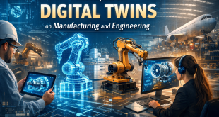 Digital Twins, Manufacturing Technology, Industry 4.0, Smart Factory, Predictive Maintenance, Virtual Prototyping, Industrial IoT, Engineering Innovation, Product Lifecycle Management, Digital Manufacturing, Simulation Technology, Augmented Reality, Aerospace Engineering, Energy Management, Quality Control, Cyber Physical Systems, Building Information Modeling, Smart Infrastructure, Artificial Intelligence, Machine Learning, Cloud Computing, Asset Management, Industrial Automation, Digital Transformation, Future of Manufacturing