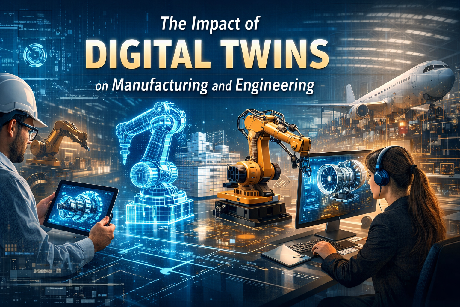 The Impact of Digital Twins on Manufacturing and Engineering – Caption Idea