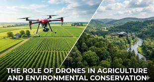 Drones, UAV Technology, Precision Agriculture, Environmental Conservation, Wildlife Monitoring, Anti-Poaching, Crop Health, Multispectral Imaging, Agricultural Technology, AgTech, Forest Conservation, Deforestation, Aerial Surveying, Smart Farming, Sustainable Agriculture, Drone Spraying, Livestock Management, Marine Conservation, Ecosystem Monitoring, Thermal Imaging, Remote Sensing, Climate Action, Biodiversity Protection, Conservation Technology, Future of Farming