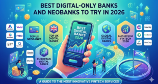 best digital banks 2026, neobanks to try in 2026, best online banks 2026, digital-only bank accounts, best neobank apps, online banking no fees 2026, Chime vs SoFi vs Ally, best banking apps for saving money, free online bank account 2026, neobank vs traditional bank