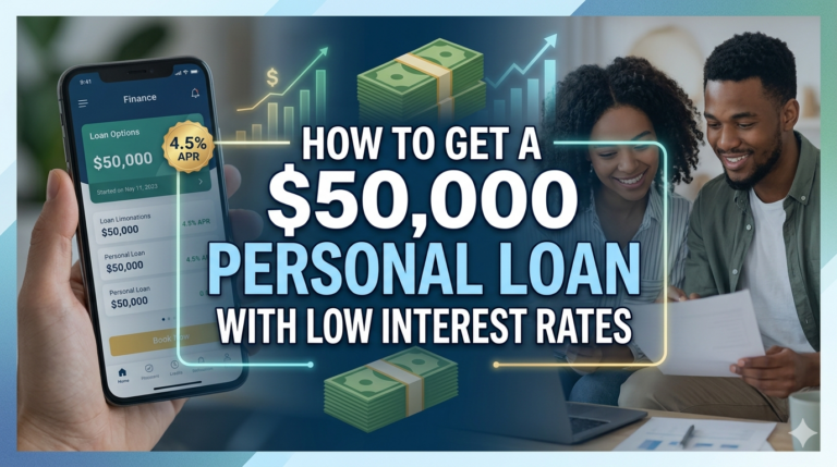 How to Get a $50,000 Personal Loan with Low Interest Rates