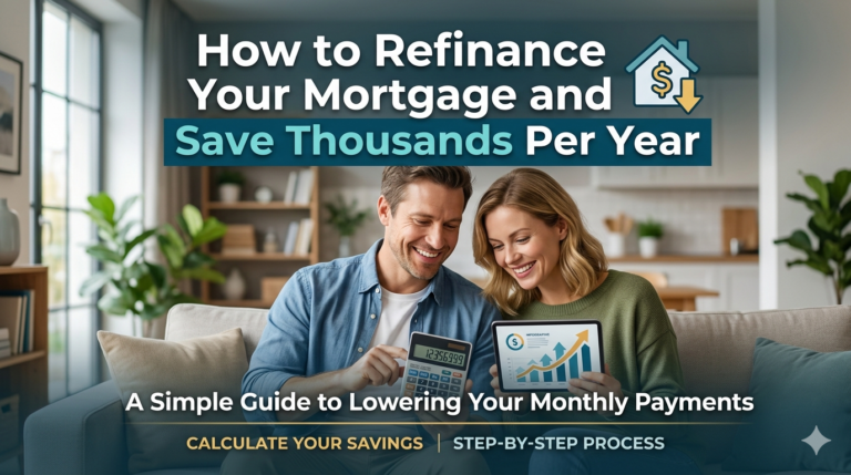 how to refinance your mortgage, mortgage refinancing tips, save money on mortgage, best mortgage refinance rates 2026, when to refinance your home, mortgage refinance break even calculator, cash out refinance guide, lower mortgage payment, home loan refinancing strategies, refinance mortgage and save thousands