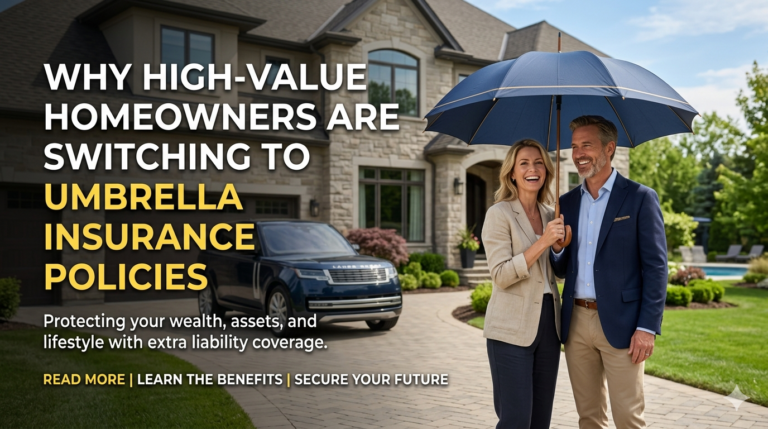 umbrella insurance policy guide, why you need umbrella insurance, personal liability insurance coverage, umbrella insurance for homeowners, how much umbrella insurance do I need, liability coverage beyond homeowners insurance, umbrella policy cost 2026, high value homeowner insurance, protect assets with umbrella insurance, personal umbrella insurance explained